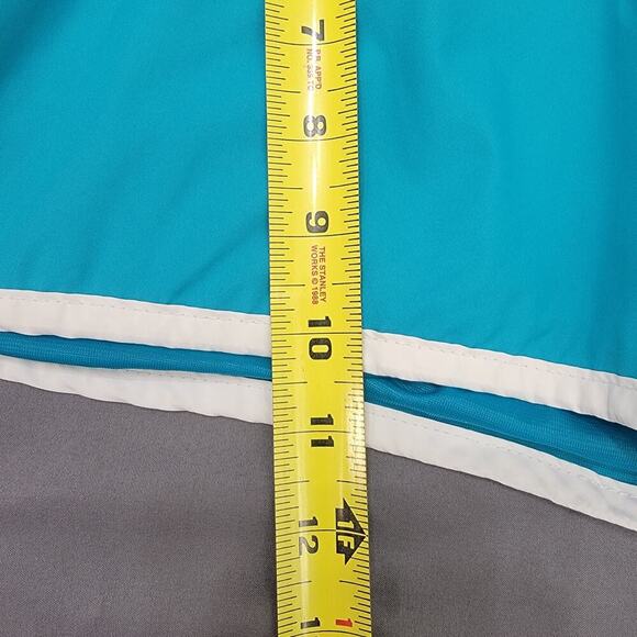 Nike Turquoise Shorts M Drawstring Lined Sporty - Picture 7 of 9